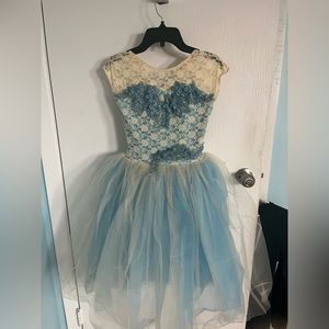 Curtain Call Costumes Dainty Lace Ballet Costume